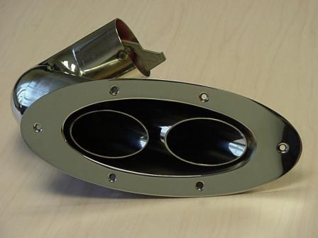 Corsa Side exit exhaust tips